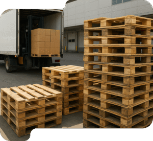 Como os Pallets de Madeira Influenciam o Custo do Frete e Transporte
