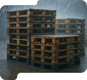 Pallets de madeira e umidade: como prevenir deformações