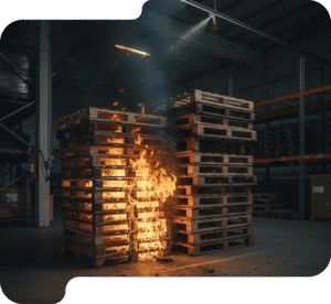 Pallets e Segurança Contra Incêndios: Normas e Materiais que Ajudam a Prevenir a Propagação do Fogo no Armazém