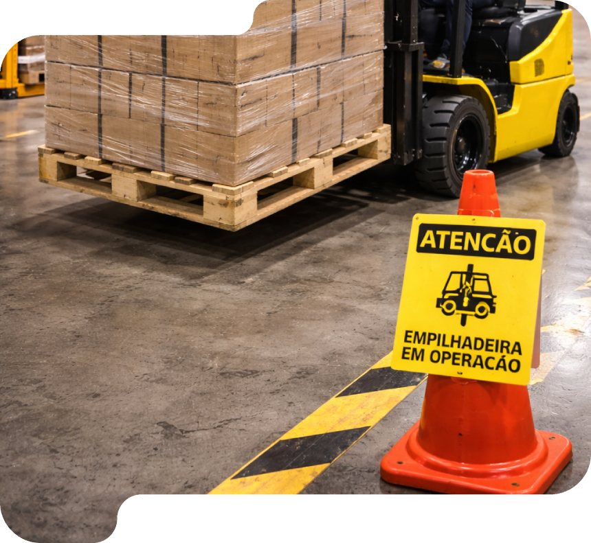 Como Reduzir Acidentes com Empilhadeiras Usando o Pallet Correto