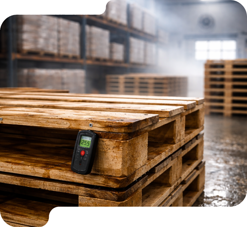 Impacto da Umidade do Ar na Resistência do Pallet