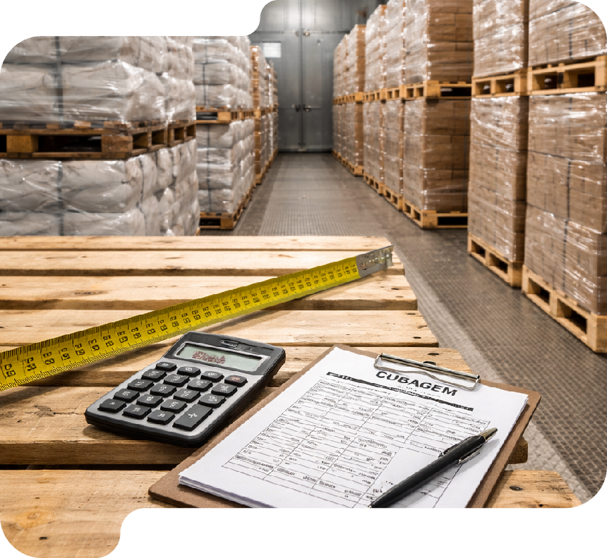 Impacto do Pallet no Cálculo da Cubagem e Frete