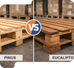 Madeira Pinus vs. Eucalipto: Qual o Melhor para Pallets?