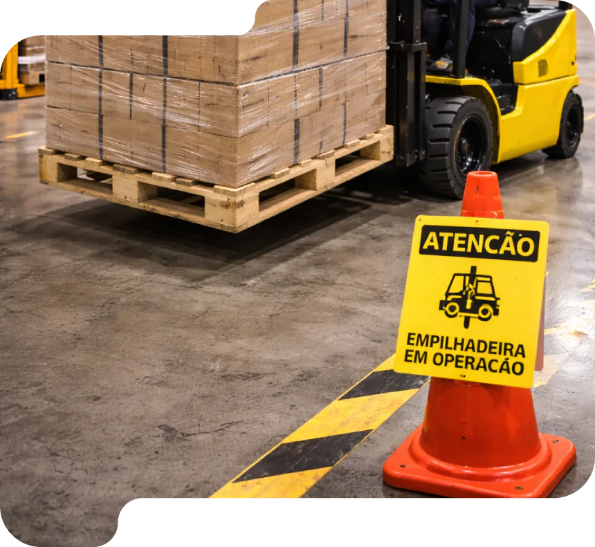 Como Reduzir Acidentes com Empilhadeiras Usando o Pallet Correto